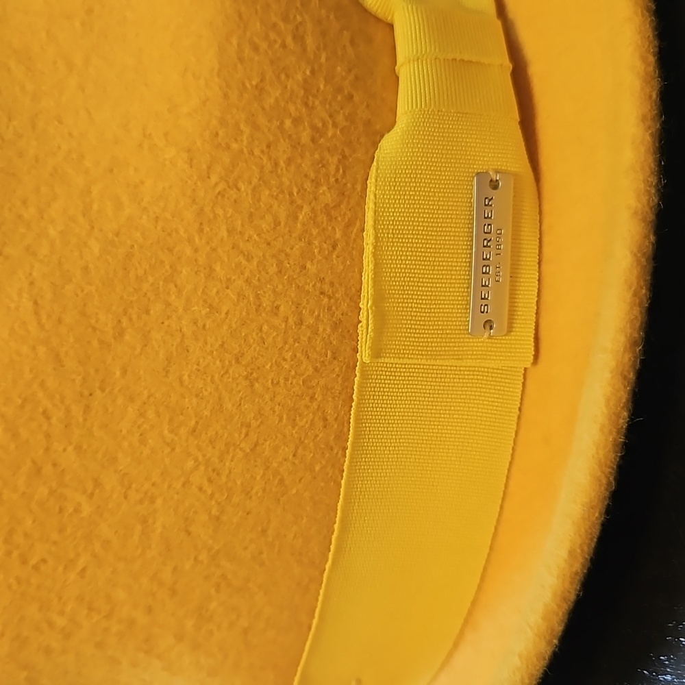 💛 Seeberger 57cm felt trilby fedora felt hat carefully owned condition, OOS - Picture 3 of 13